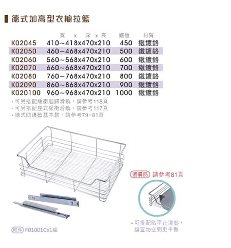 衣櫃拉籃尺寸|如何選擇合適的拉籃尺寸和款式？